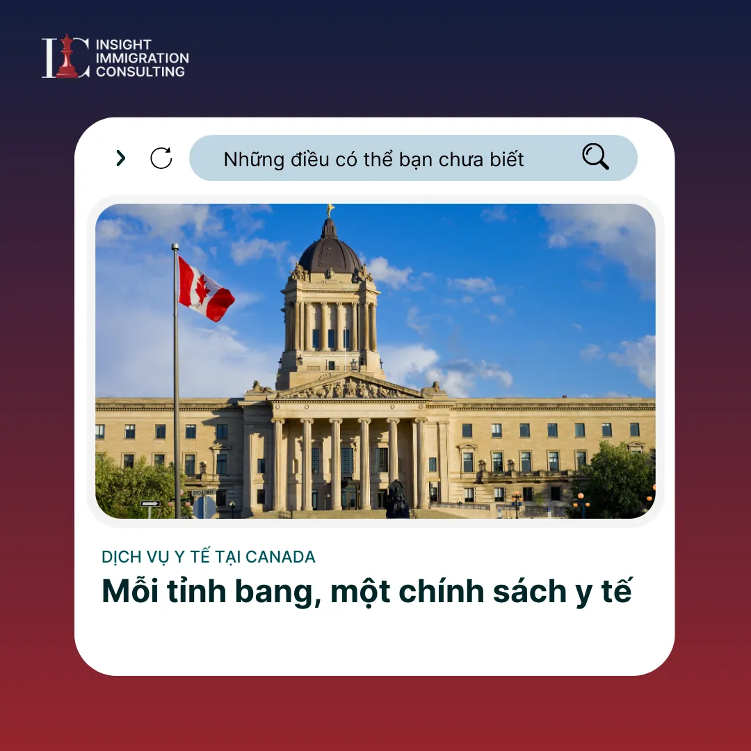 He thong y te canada - Moi tinh bang, mot chinh sach y te